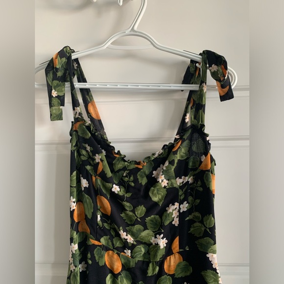 Reformation Christine Dress Clementine 4 - Picture 7 of 14